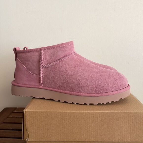 UGG Classic Ultra Mini Dusty Orchid USA Women Size 7/UK 5/EU 38 - Picture 10 of 15